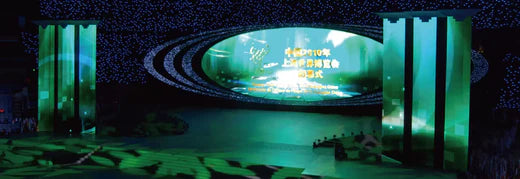 Collection of Shanghai EXPO Stage Rental LED Display in a gallery layout